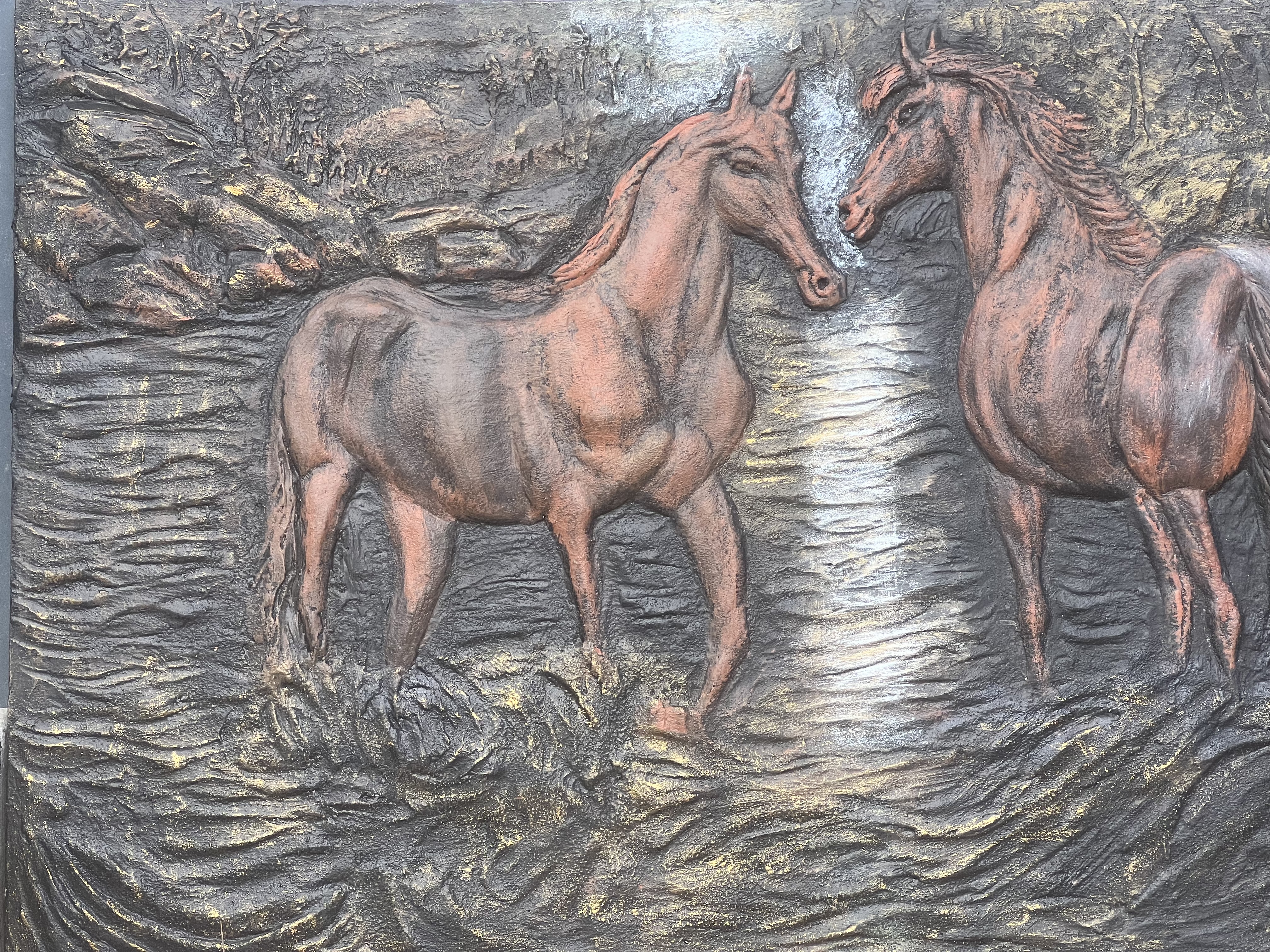 Cement art work